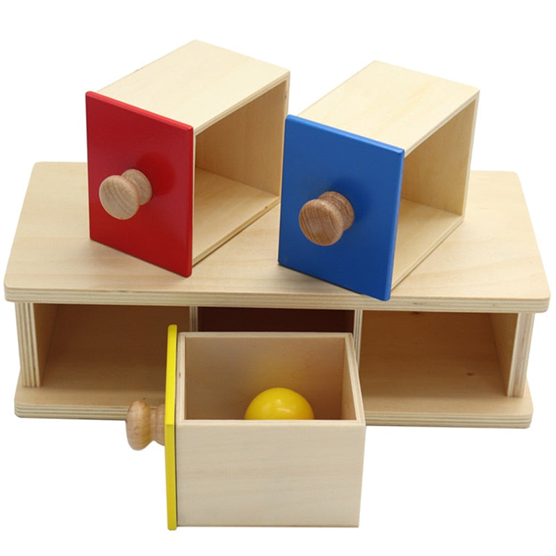 Children Educational Wooden Toys Box Wood Products