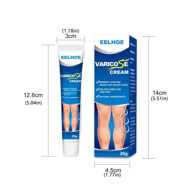 Varicose Veins Treatment Ointment Cream Relief Veins Pain